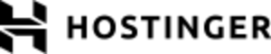 Logo da Hostinger, com a letra H estilizada